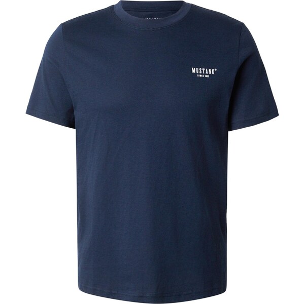 MUSTANG Tričko Austin námornícka modrá 66809282