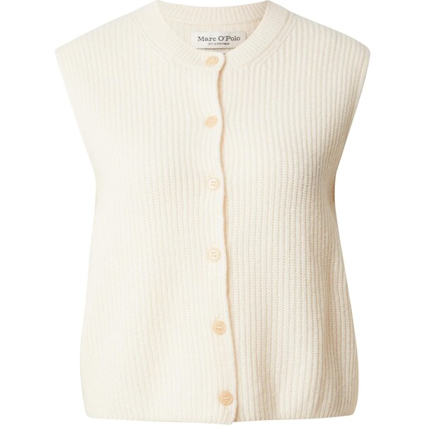 Marc OPolo Pletená vesta béžová 66809383