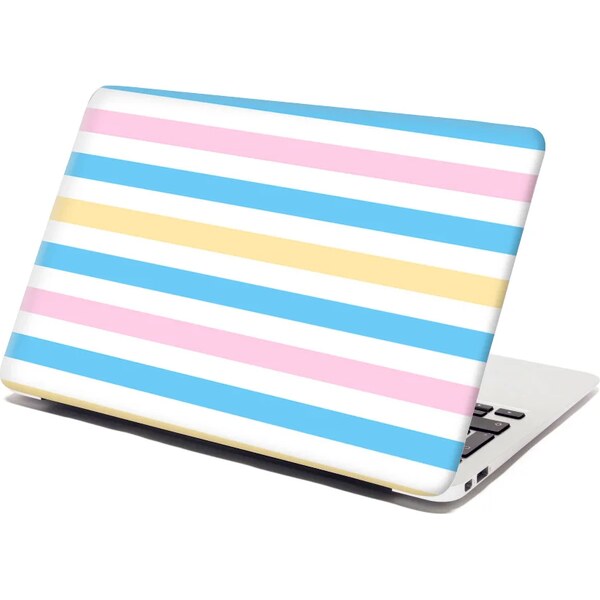 Sablio Samolepka na notebook Farebné pruhy 65100877