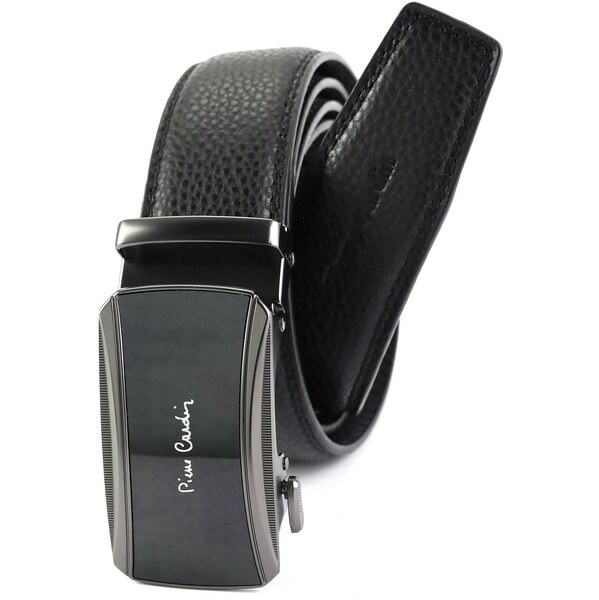 Pánsky kožený opasok s automatickou prackou Pierre Cardin 66807157