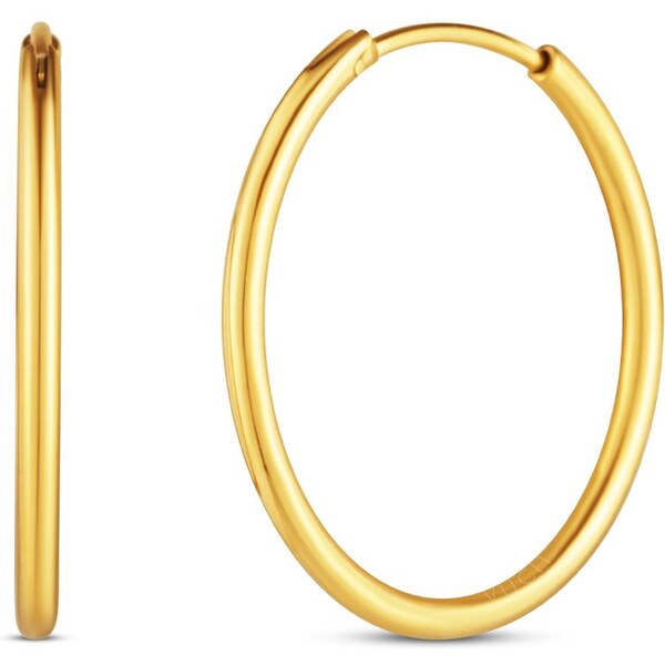 VUCH Zlaté kruhové náušnice Yetta 66813472