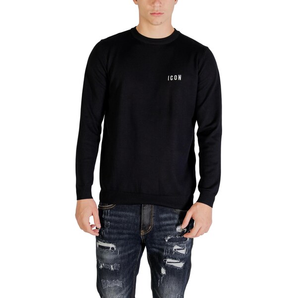 Čierny sveter Icon 66813717