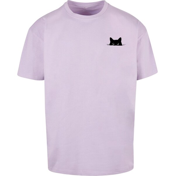 Merchcode Tričko Halloween - Cat orgovánová / čierna 67036127