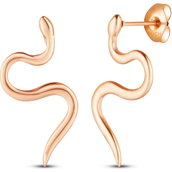 VUCH Náušnice Vireya z ružového zlata 66813445