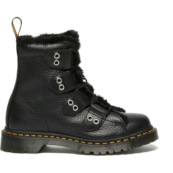 Kožené workery Dr. Martens 1460 LTT Fur Lined 66815973