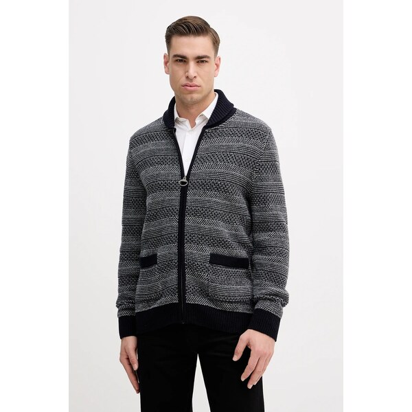 Vlnený kardigán Barbour Helmsley 66816079