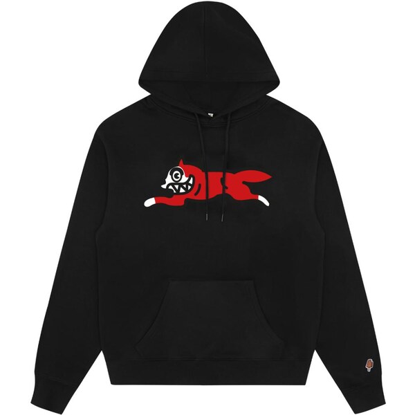 ICECREAM Running Dog Popover Hoodie Black - Pánske - Mikina ICECREAM - 66814847