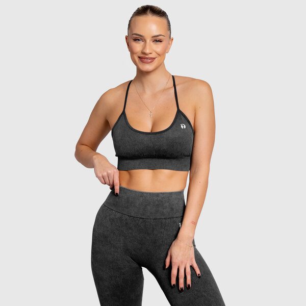Dámska podprsenka Iron Aesthetics Faded, washed black 66816812