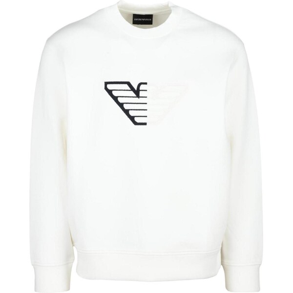 Biela mikina Emporio Armani 66813562