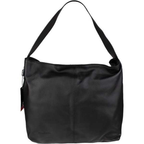 Čierna kožená talianska kabelka Pierre Cardin 5347 Nero NovaKabelka.sk 66818455