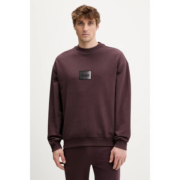 Bavlnená mikina HUGO Danotop 66817363