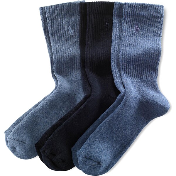 Polo Ralph Lauren Ponožky dymovo modrá / tmavomodrá / modrosivá 47954552