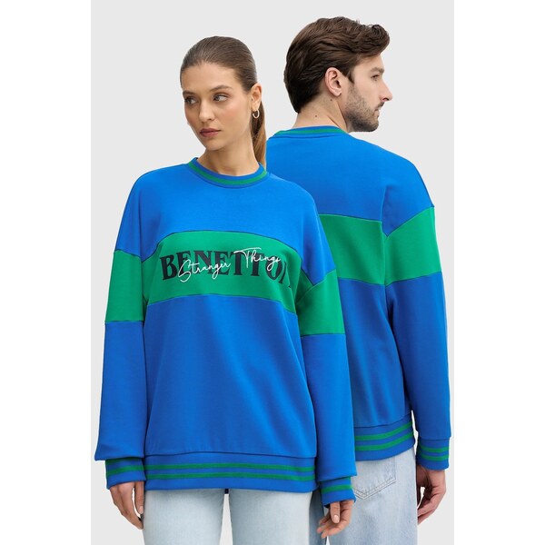 Bavlnená mikina United Colors of Benetton x Stranger Things 66348018