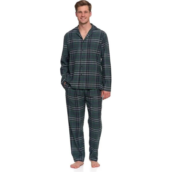 Pánske flanelové pyžamo Moraj PDM6700-001 66819399