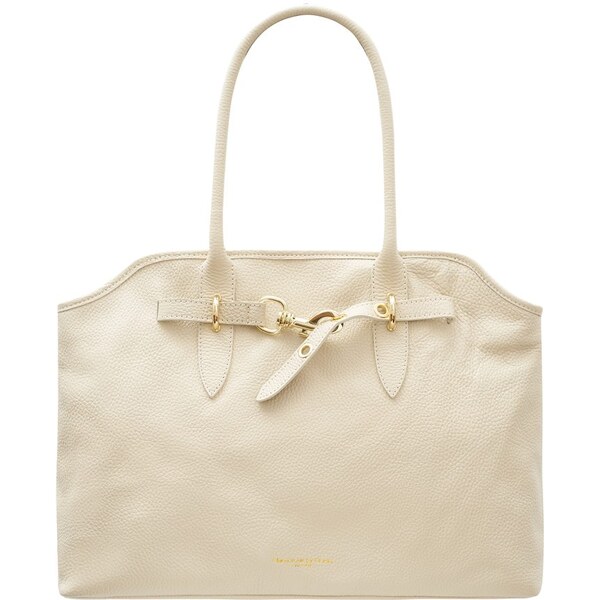 Glamorous by GLAM Kožená kabelka přes rameno béžová 66819635