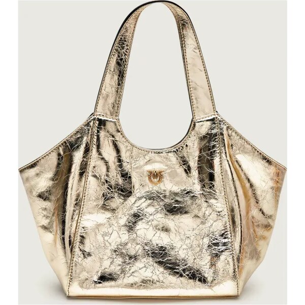 Pinko Kožená kabelka na rameno TOTE MINI BAG 66306682