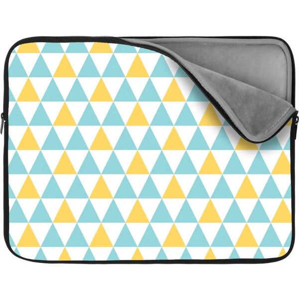 Sablio Obal na notebook Dvojfarebné trojuholníky 65430276