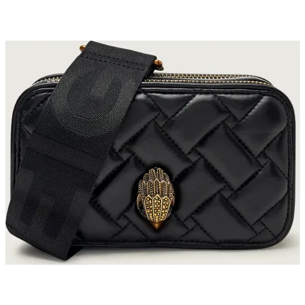 Kurt Geiger Kožená kabelka na rameno KENSINGTON 66819980