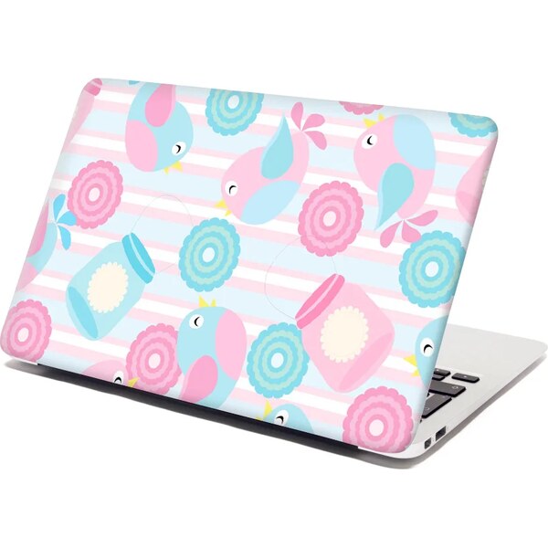 Sablio Samolepka na notebook Roztomilé vtáčiky 65099873