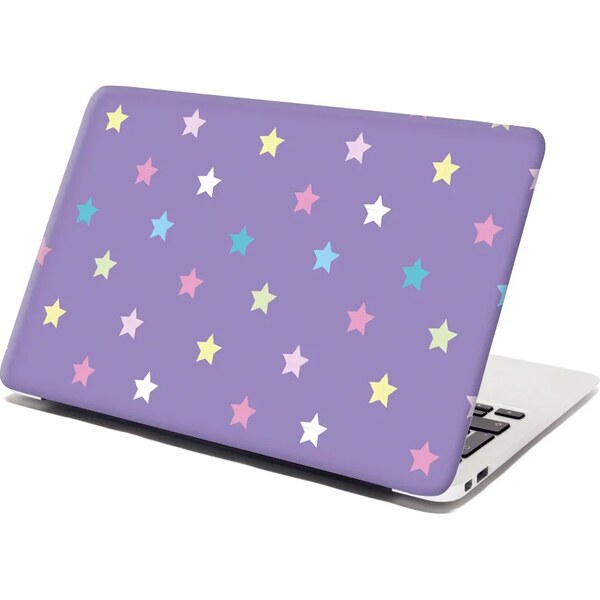 Sablio Samolepka na notebook Hviezdy na fialovej 65100065