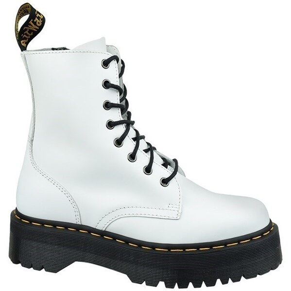 Biele členkové topánky Dr Martens Jadon 66824722