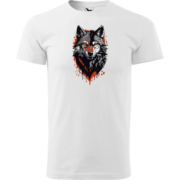Sablio Tričko s potlačou Wolf paint 1 65109412