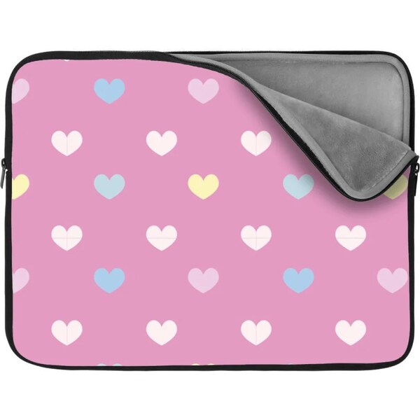 Sablio Obal na notebook Srdce na ružovej 65430323