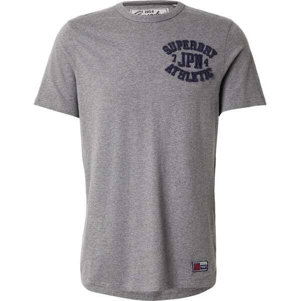 Superdry Tričko Vintage Athletic námornícka modrá / sivá melírovaná 66833918