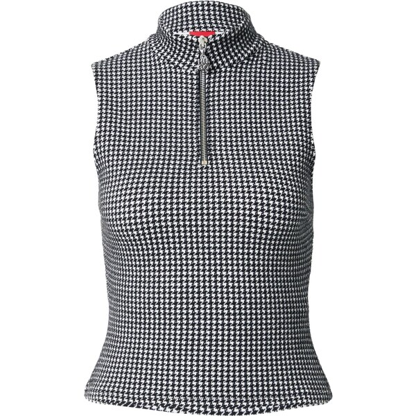HUGO Top Dohanne čierna / biela 66833967