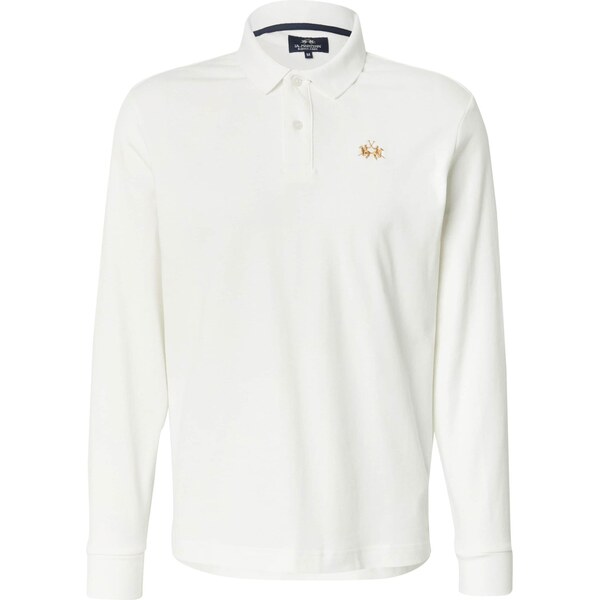 La Martina Tričko smaragdová / biela 66834018