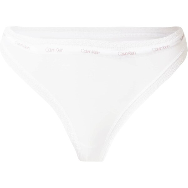 Calvin Klein Underwear Tangá tmelová / biela 66834282