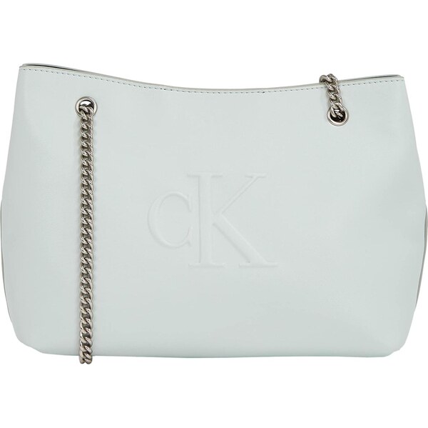 Calvin Klein Kabelka na rameno sivá 66834305