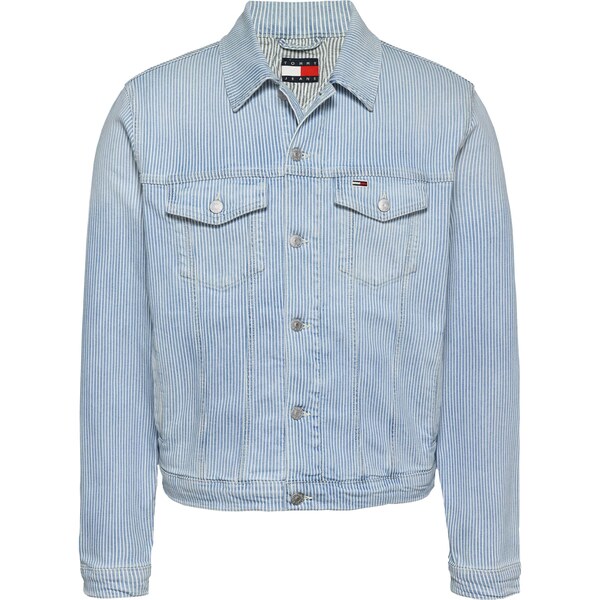 Tommy Jeans Prechodná bunda RYAN modrá denim / biela 66834322