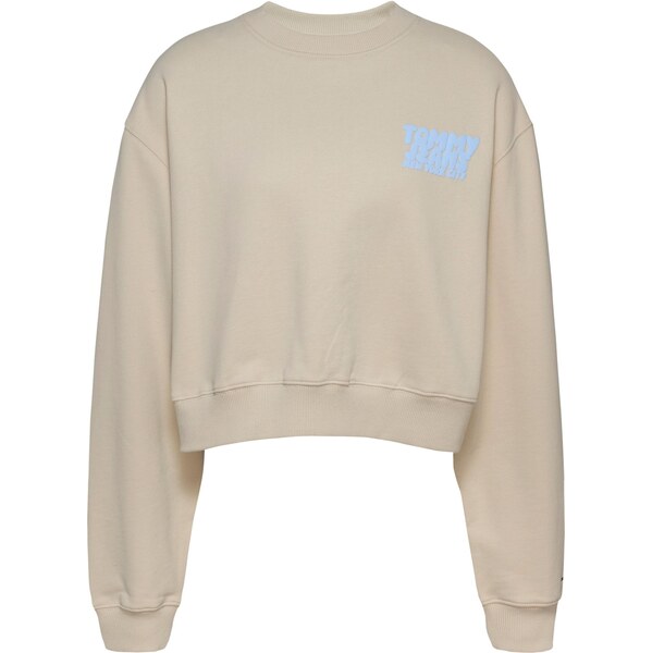 Tommy Jeans Mikina béžová / svetlomodrá 66834342