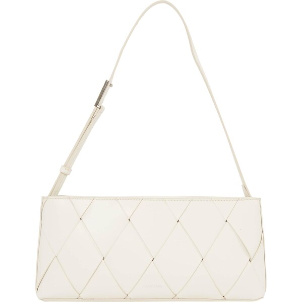 Calvin Klein Kabelka na rameno šedobiela 66834397