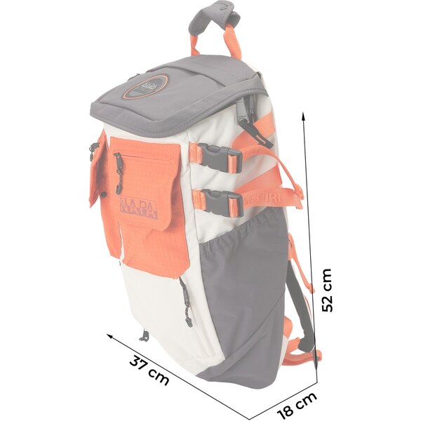 NAPAPIJRI Batoh H-TUSCO béžová / antracitová / oranžová / čierna 66834503