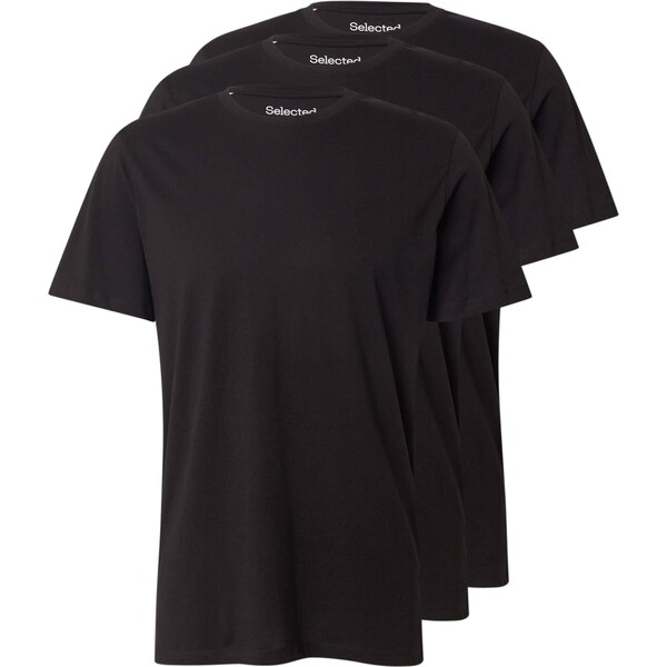 SELECTED Tričko SLHDAN čierna 66834677