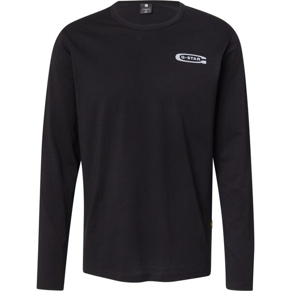 G-STAR Tričko Old Skool pastelovo modrá / čierna 66834730