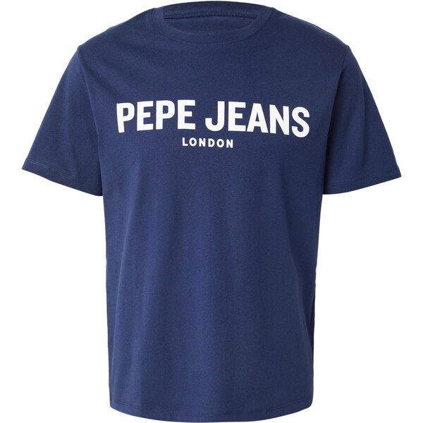 Pepe Jeans Tričko tmavomodrá / biela 66834762
