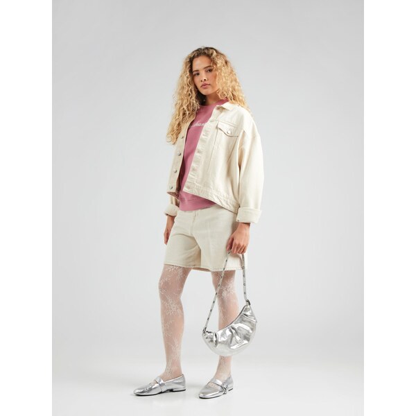 Pepe Jeans Mikina svetloružová / biela 66834996