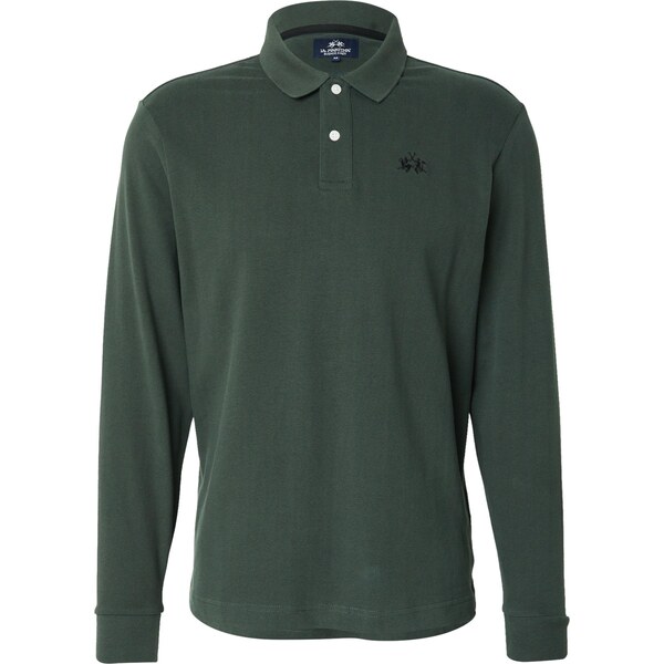 La Martina Tričko XMP004 olivová 66835280