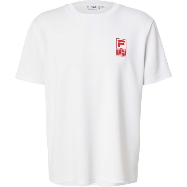 FILA Funkčné tričko LENNIK červená / šedobiela 66835366