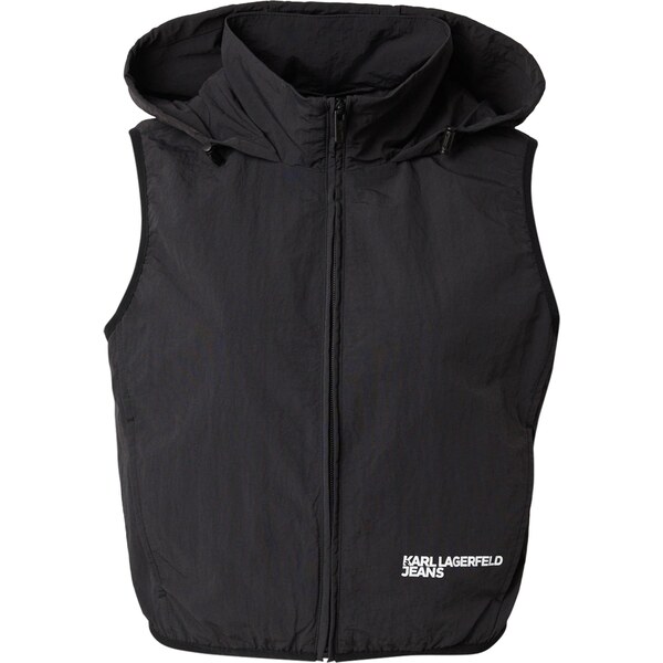 KARL LAGERFELD JEANS Vesta čierna / biela 66835434
