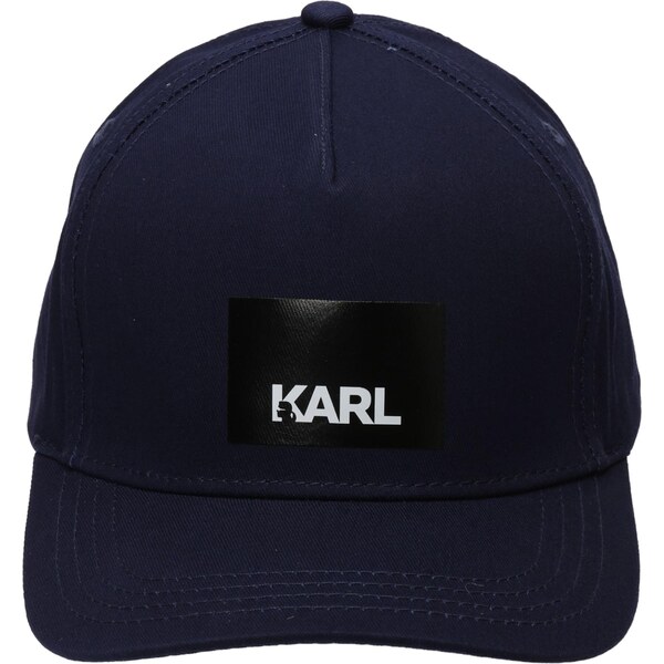 Karl Lagerfeld Čiapka tmavomodrá / čierna / biela 66835448