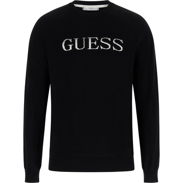GUESS Sveter KANE čierna / biela 66835771