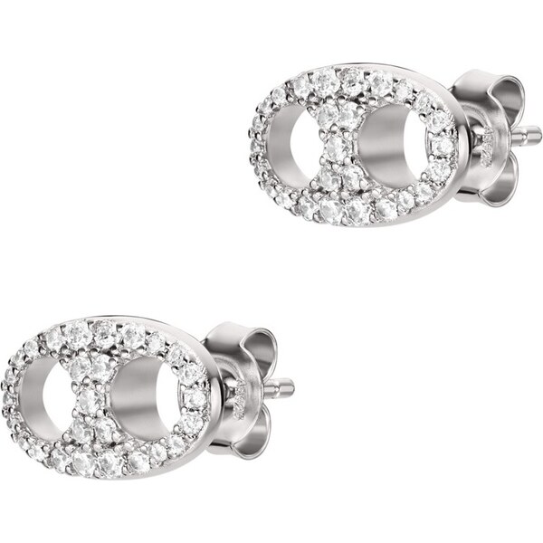 Emporio Armani Strieborné náušnice s kubickými zirkónmi EG3632040 66825809