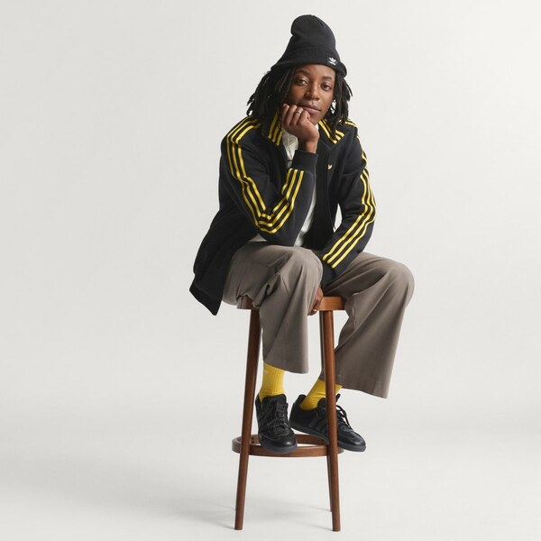 Adidas TEPLÁKOVÝ TOP CLASSIC TIPPED STRIPES TRACK TOP 66856385