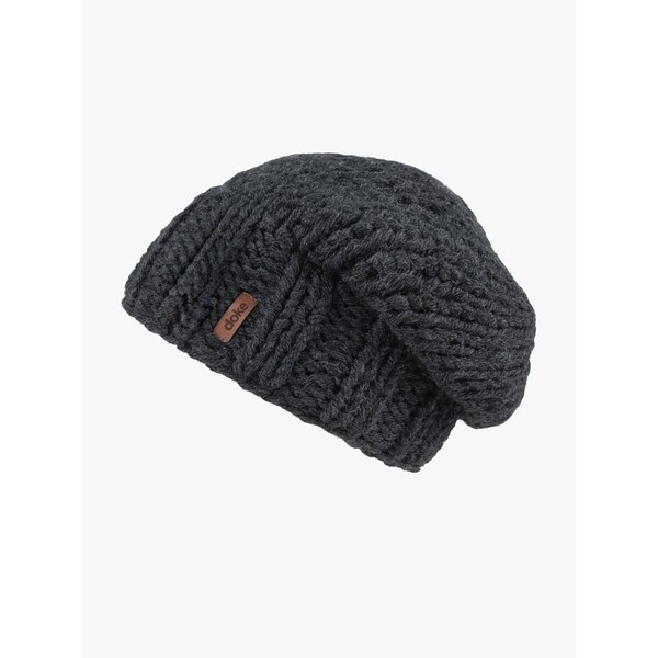 DOKE Pletená čiapka Mary anthracite pre mužov 66853309