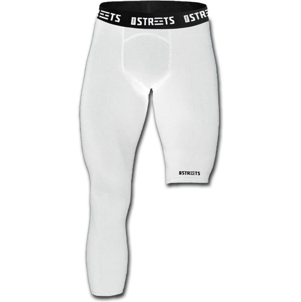 The Streets Compression Single Leg Tights White (Right Leg) - Pánske - 66837651