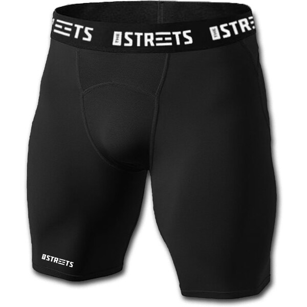 The Streets Compression Shorts Black - Pánske - Kraťasy The Streets - 66837648